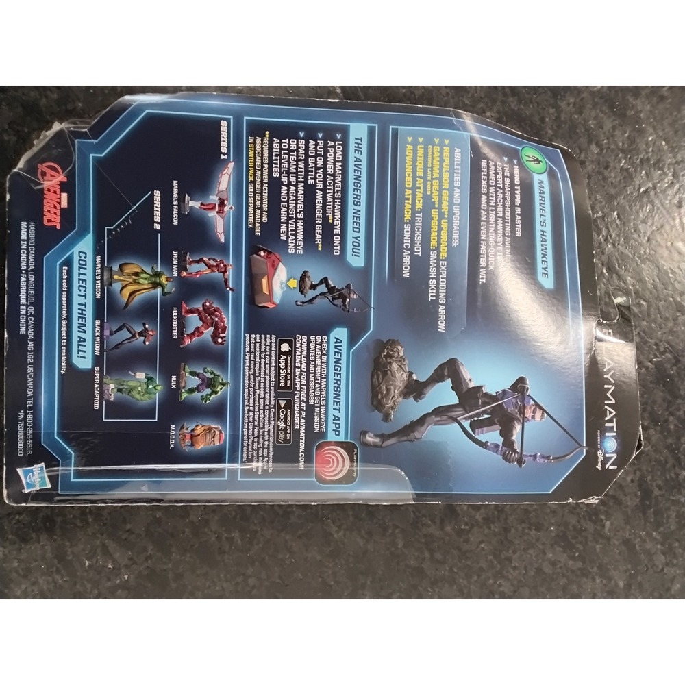 Hasbro Playmation‎ Marvel Avengers Hawkeye Hero Smart Figure B4546 Series 1 New - Picture 3 of 5